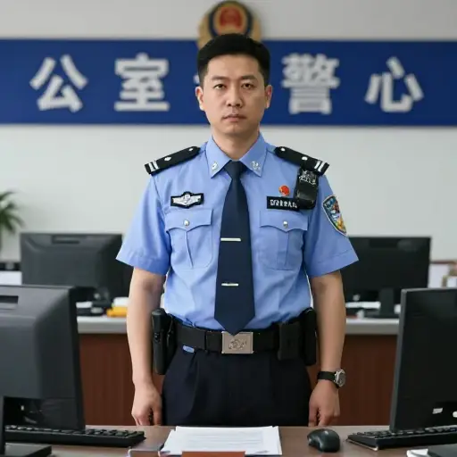 如你所知，我是一名警司。
