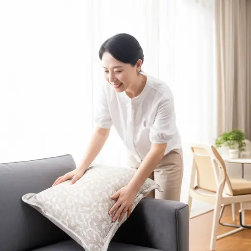 那位女管家作为一名忠诚的助手，把一切都打理得井井有条。