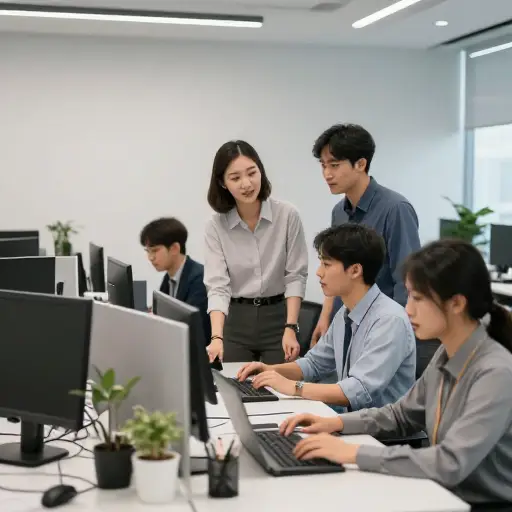 这主要是由于我们部门最近招聘了办公室人员。