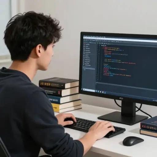 学习编程可能具有挑战性但很有收获。