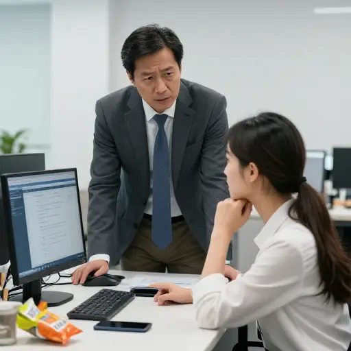 她的老板警告她，在工作时间无所事事可能会影响她的绩效评估。