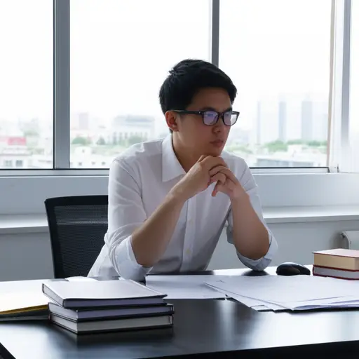 尽管他很年轻，但他的思维方式非常成熟。