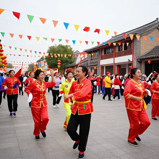 参加节日让我们生动地体验了当地传统。