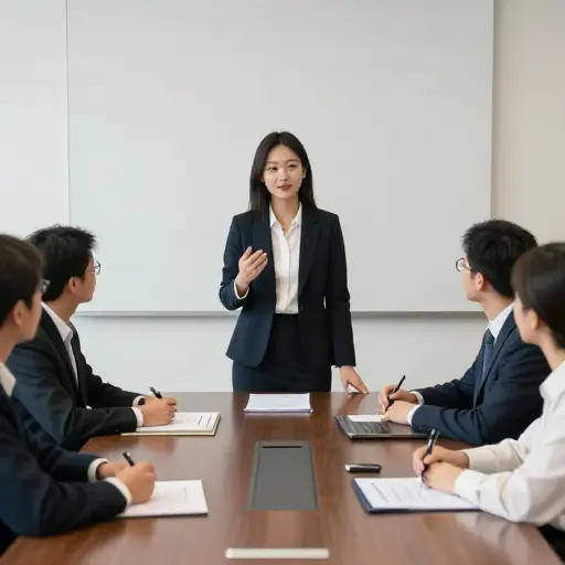 她继承了家族企业的经营重任。