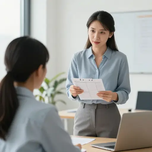 她对日程提出了询问。