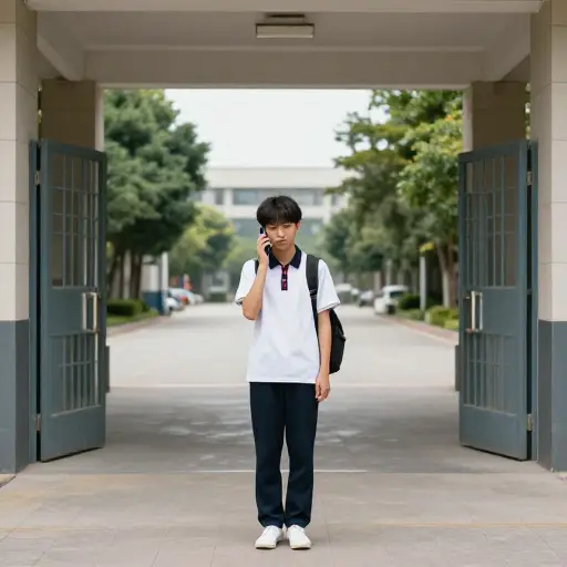 抱歉，我明天不能来学校。