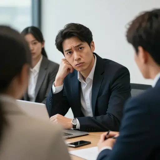 自从那次争论后，他好像就跟我过不去了，总是在会议上质疑我的想法。