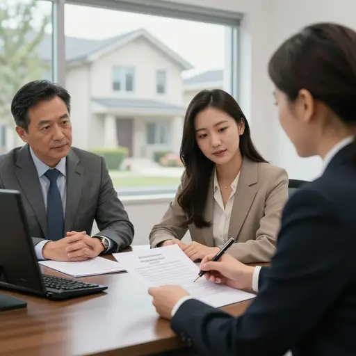 他们请律师办理手续，将房产转让给女儿。