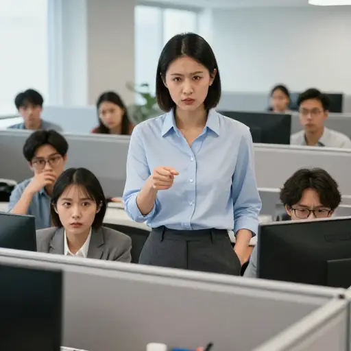 她对同事的无情行为最终导致她被解雇。