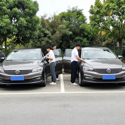 如果必要的话，我们可以开两辆车。