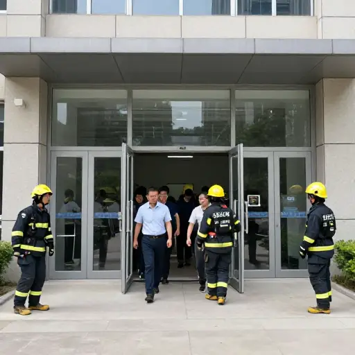 消防演习时，确保不要把任何人锁在楼里。