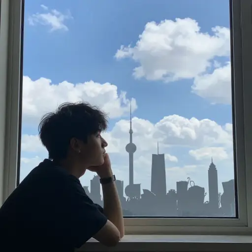 我经常幻想着环游世界。