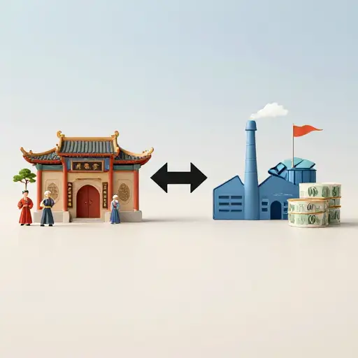 一个国家的文化影响其经济，反之亦然。