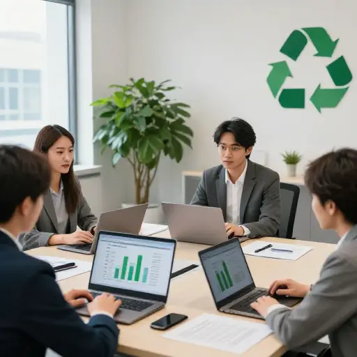 公司现在正在测量它们的碳足迹以变得更加环保。
