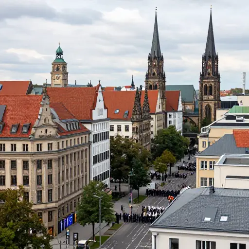 莱比锡市因是1989年那场和平革命的起点而闻名。