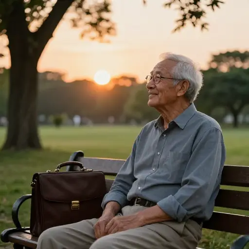 工作40年后，他正期待着自己的退休生活。