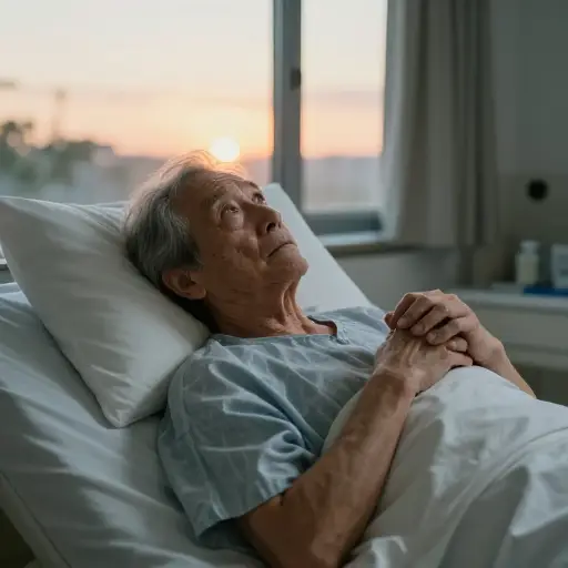 他快要死了，但他拒绝面对真相。