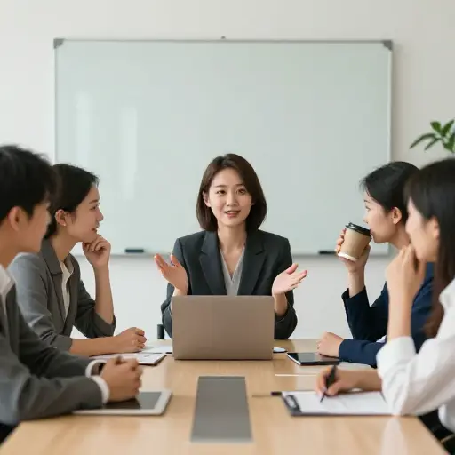 她的坦诚让会议气氛变得轻松起来。