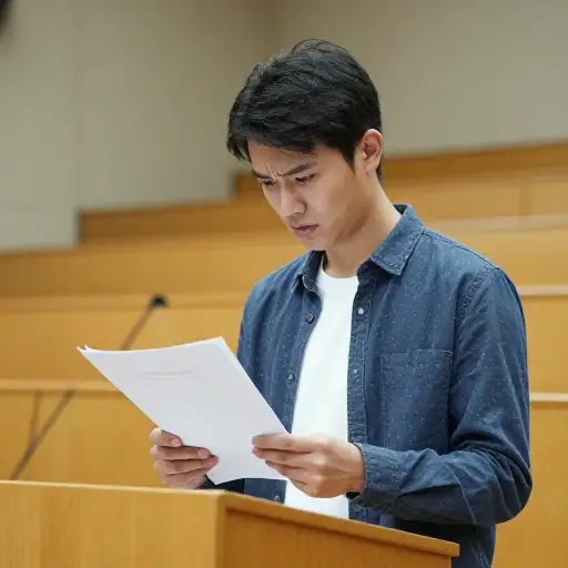 他只是有点缺乏自信。