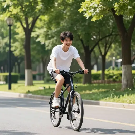 当然，骑自行车被认为是一种健康的旅行方式，我同意这一点。
