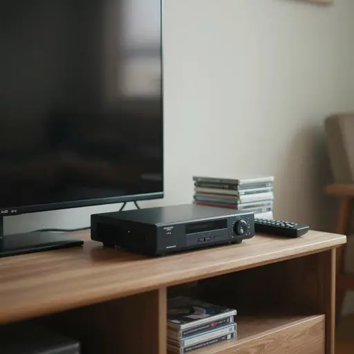 我昨天把DVD播放器忘在你家了。