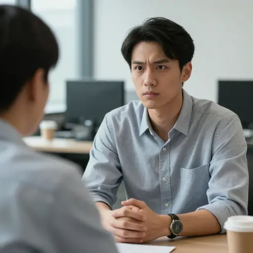 你和他谈过他的态度问题吗？