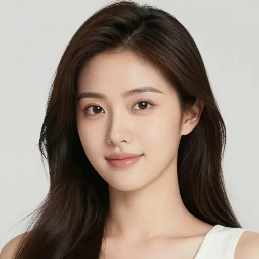 这幅肖像画突出了主人公的女性美。