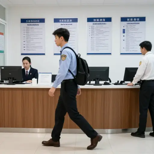 由于我以前从未出过国，我急忙去了一个可以申请护照或续订护照的办公室。