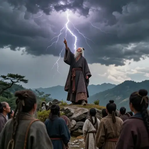 古代神话常常解释自然世界中的事件。