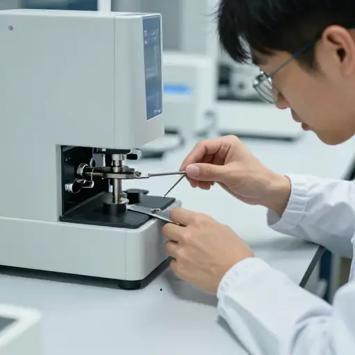 他处理精密仪器时的笨拙经常导致破损。