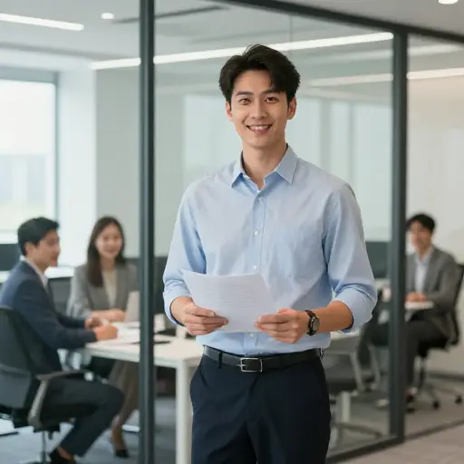 他在公司中的迅速升职标志着他职业地位的提升。