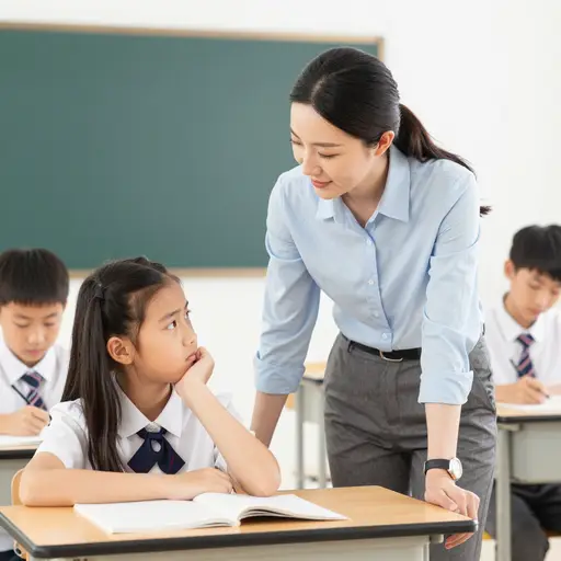 他不喜欢老师用那种居高临下的口气对他说话。