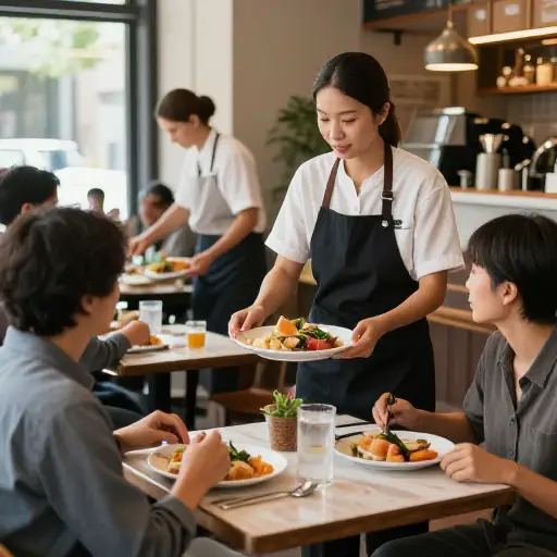 他们提供午餐并履行大量其他职责。