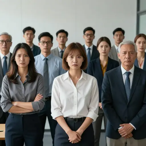他们感到有压力，无法自然地行动。