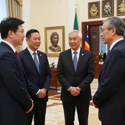 使馆工作人员是外交和文化交流方面的专家。