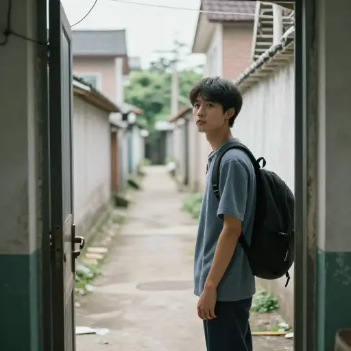 人们离家时眼界狭窄，而且似乎没有开阔。