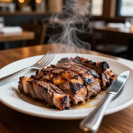 我喜欢烤牛肉。