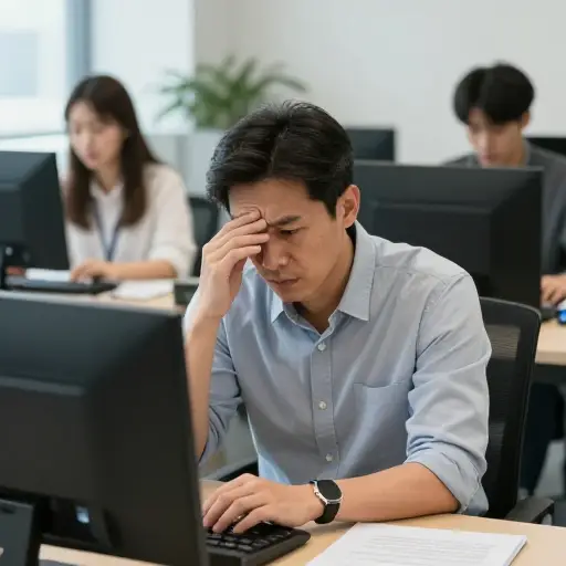 大多数年长员工害怕失业。