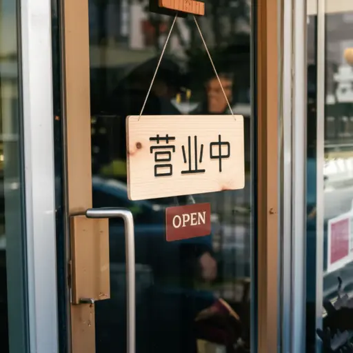 这家咖啡馆的主人每天早上都会亲自开门。