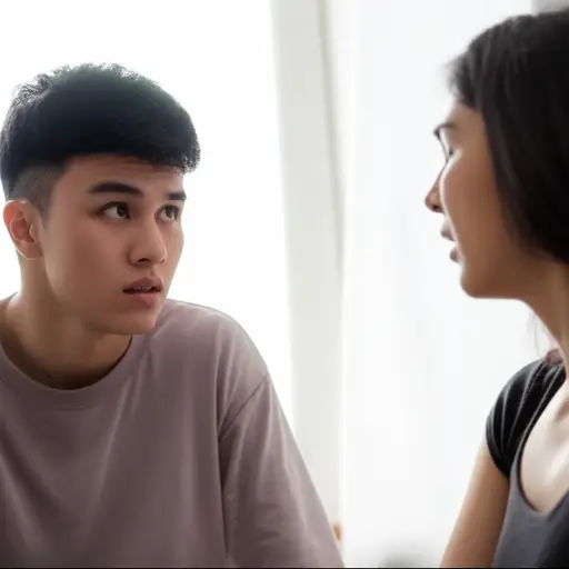 "他说他从没看过电影。" "你在开玩笑吧！这怎么可能？"
