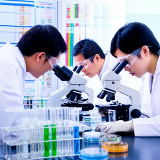 科学家们正在研究如何通过基因手段提高作物的抗病能力。