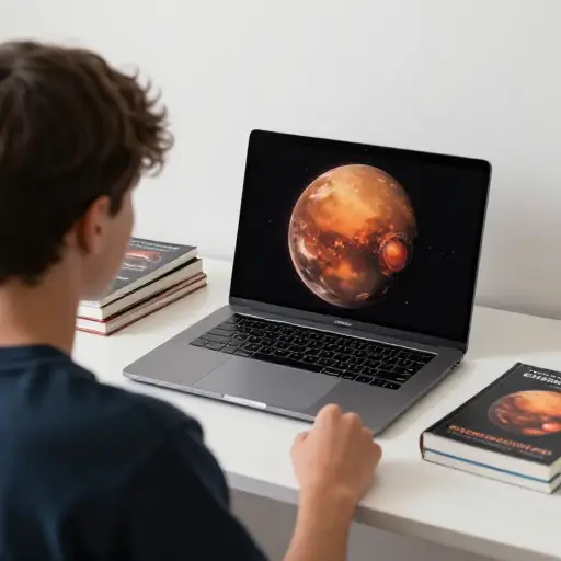 我正在写一篇关于火星的报告。