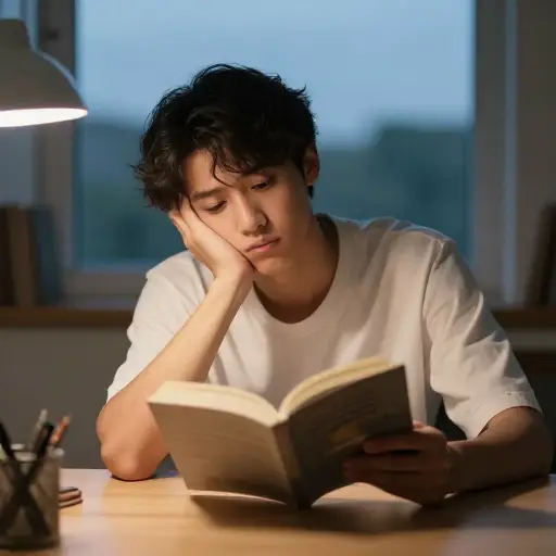 我觉得他的小说很枯燥。