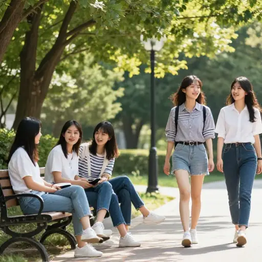 她和朋友们待了一天，就只是瞎晃悠。