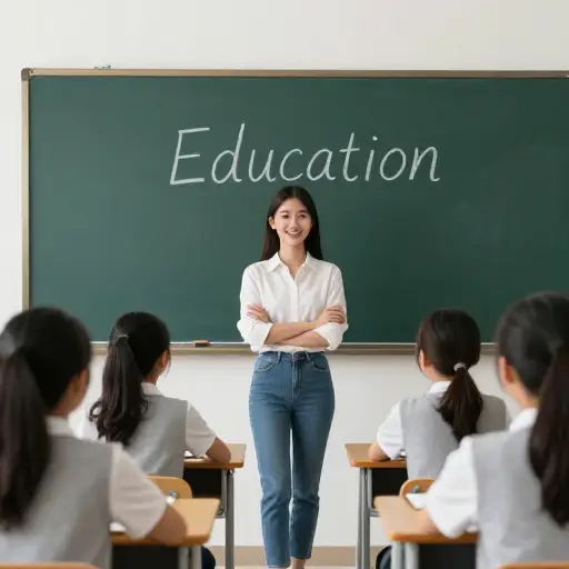 她相信教育有改变人生的力量。