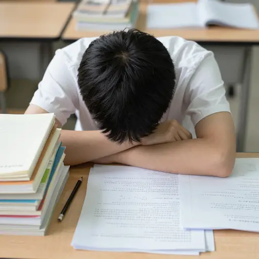 期末考试不及格对我来说是一个令人非常失望的打击。