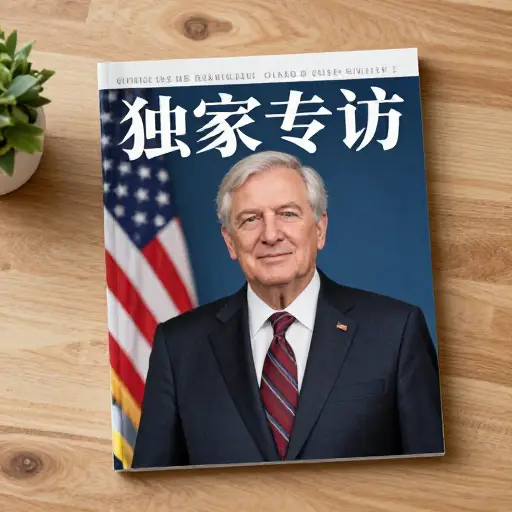 该杂志发表了对总统的独家采访。