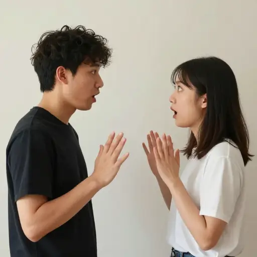 我们的谈话突然结束了。
