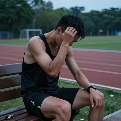 为马拉松训练付出的身体疲惫是不可避免的代价。