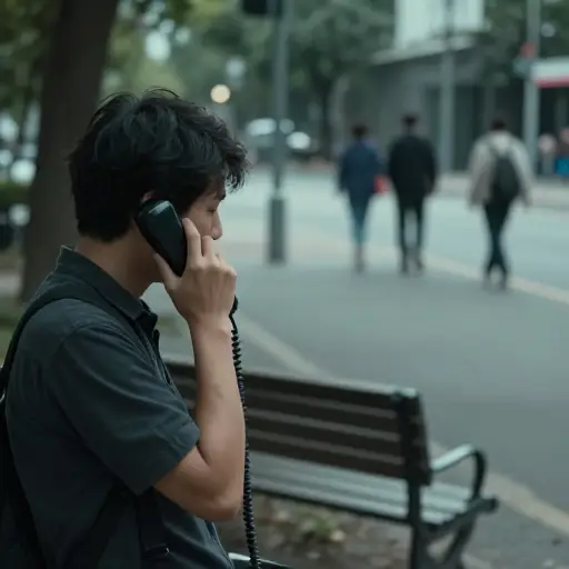 一名旁观者报警求助。